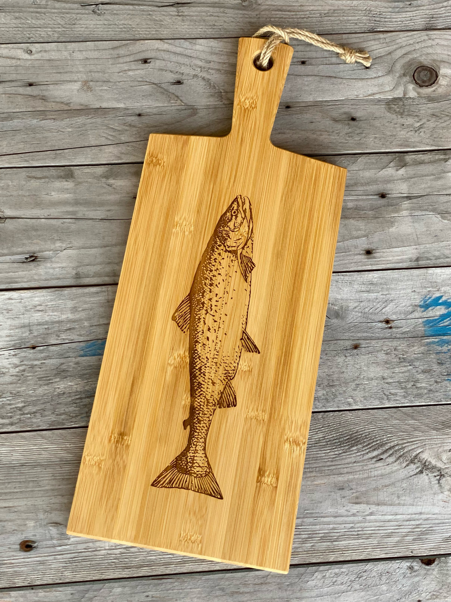 SERVIERBRETT  „Lachs“